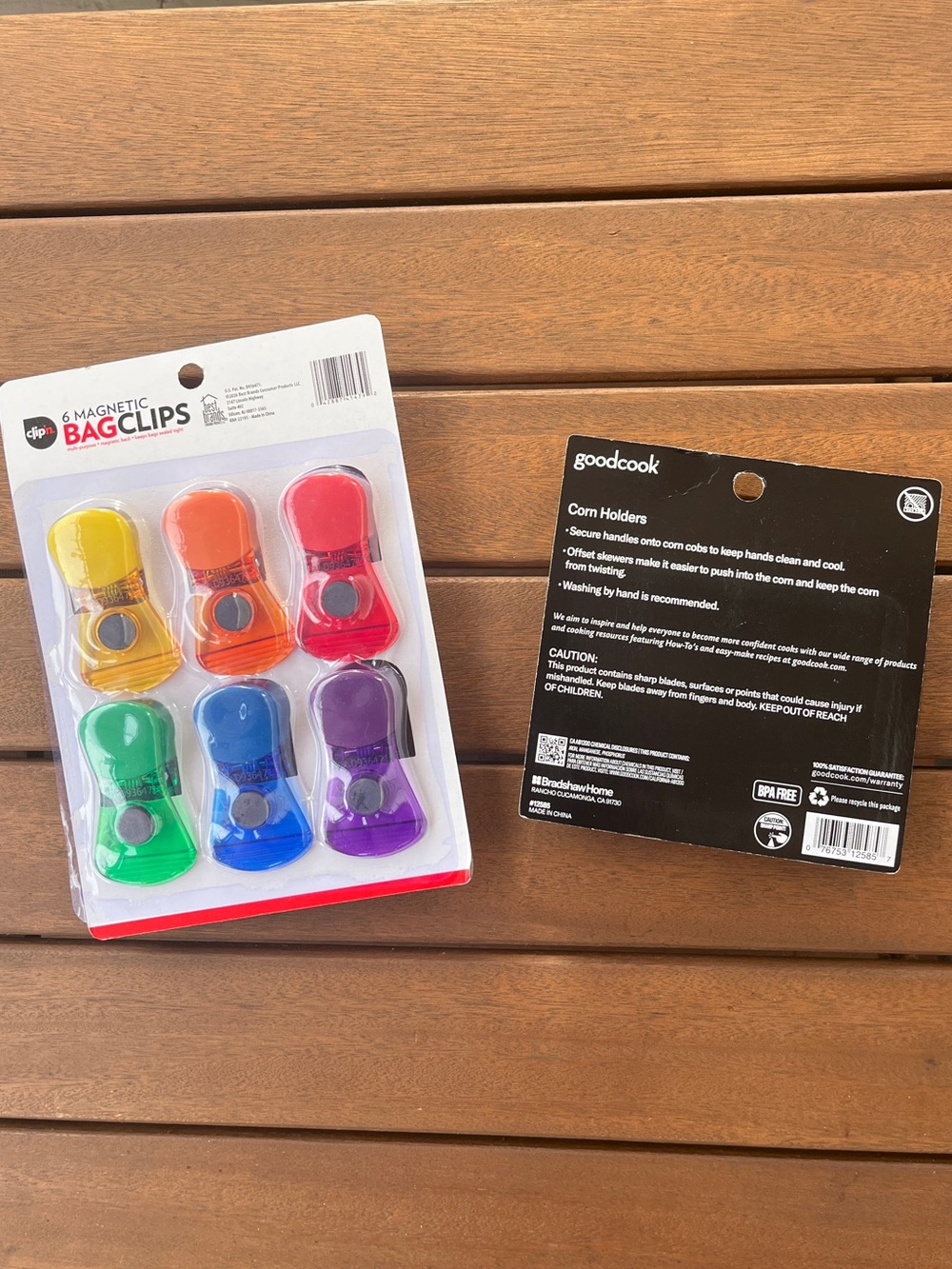 Good Cook Corn Holders and Magnetic Bag Clips NWT Summer Grilling TWO ITEMS - Picture 4 of 4